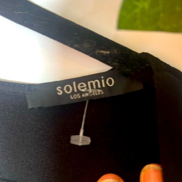 Solemio  La Black Jumper Shorts - Picture 5 of 5